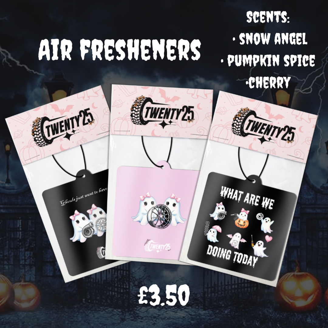 Pre Order Halloween Air Fresheners