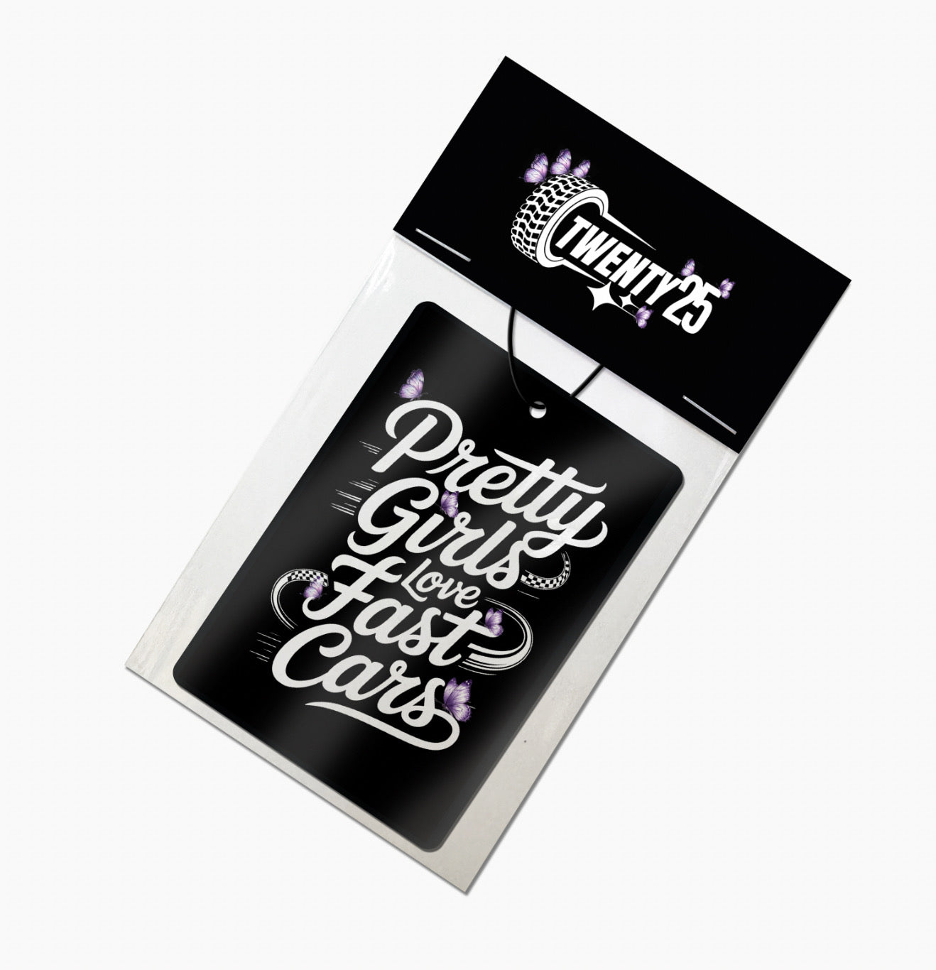 Pretty Girls Love Fast Cars Snow Angel Edition air freshener