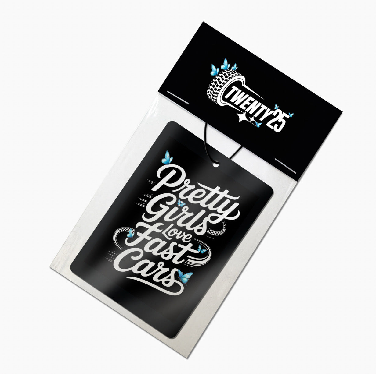 Pretty Girls Love Fast Cars Snow Angel Edition air freshener