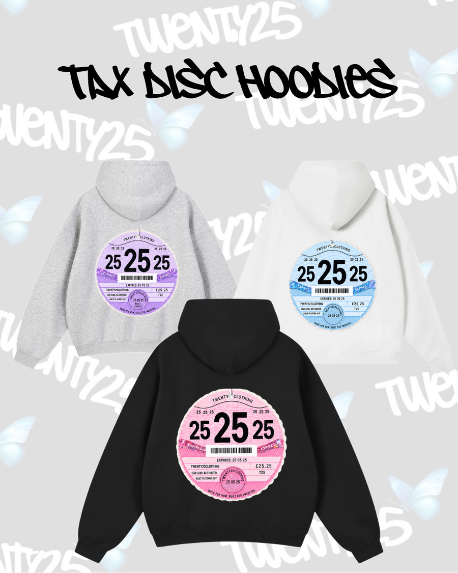 Tax Disc Hoodie
