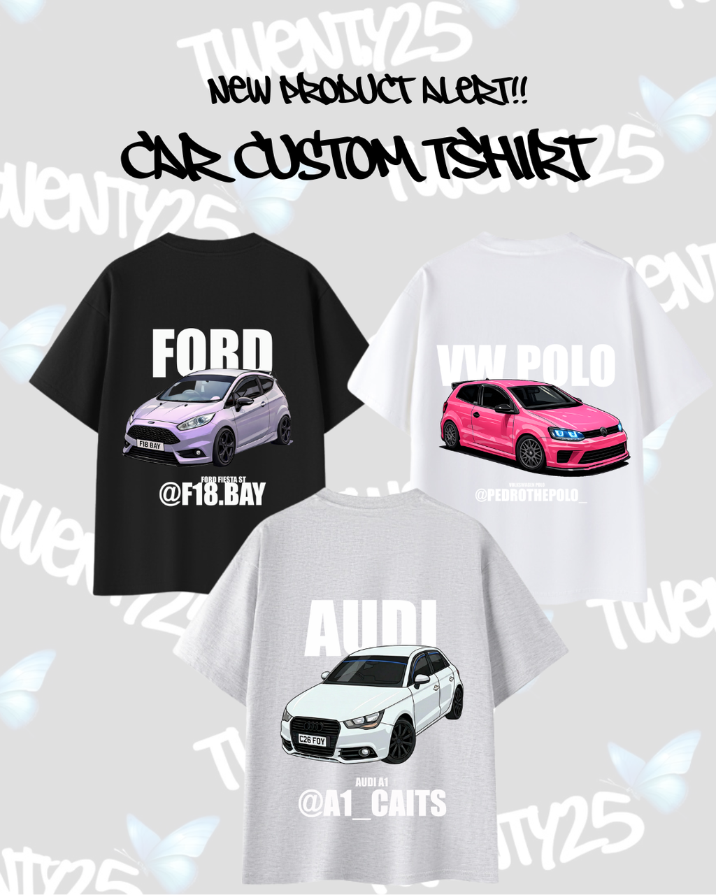 CUSTOM CAR TSHIRT
