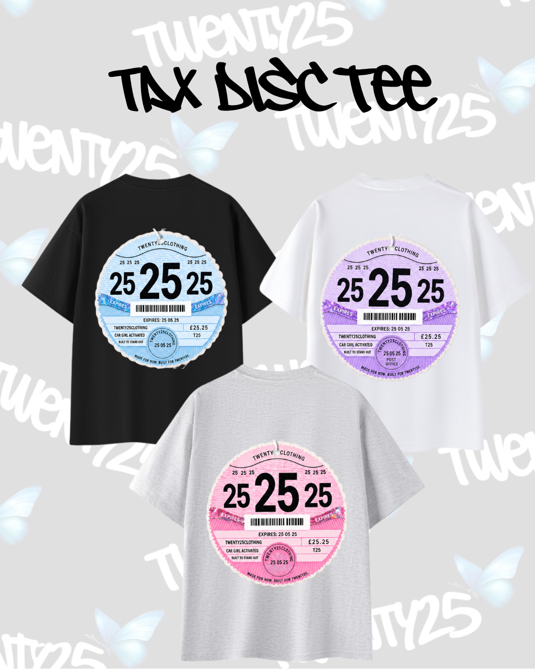 Tax Disc TShirt